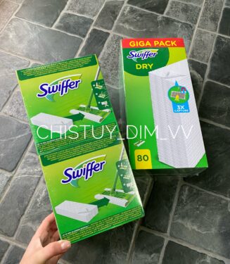 Змінні сухі серветки для швабри Swiffer dry, 80 шт.