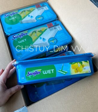 Запасні вологі серветки для підлоги Swiffer Wet, 24 шт.