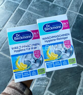 Антибактеріальний порошок для чищення пральної машини Dr.Beckmann Waschmaschinen Hygiene-Reiniger, 250 г