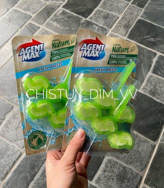 Блок для очищення унітазу Agent Max, 2x45 г