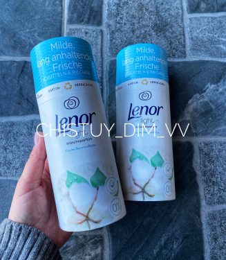 Кондиціонер-парфум для білизни в гранулах Lenor Frische Baumwollblüte, 160 г