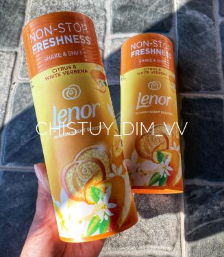 Парфумований кондиціонер для прання в гранулах Lenor Цитрус і біла вербена 176 г