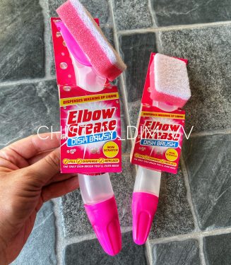 Щітка для миття посуду Elbow Grease Fillable з губкою - Ергономічна ручка дизайну - з 3X наповнювачами для губки Elbow Grease Sponge