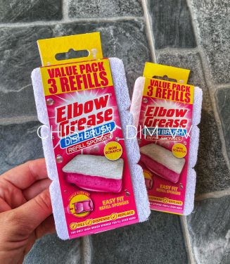 Змінні губки для щітки для посуду Elbow Grease Dish Brush Refill Sponges 3 шт.