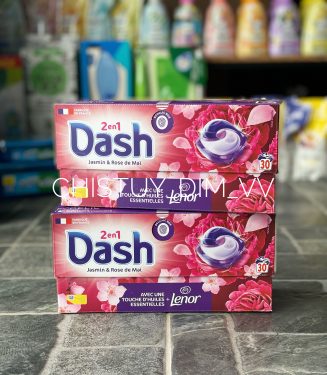 Капсули для прання 2in1 Dash Jasmin&Rose de Mai, 30 шт