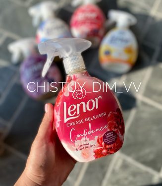 Спрей для розгладження одягу Lenor Crease Releaser Ruby Jasmine 500мл
