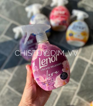 Спрей для розгладження тканин Lenor з ароматом екзотичного цвітіння 500 мл