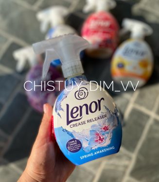 Спрей для розгладження складок на одязі Lenor Crease Releaser Spring Awakening 500мл