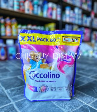 Капсули для прання кольорових тканин Coccolino Color 3в1 60 штук